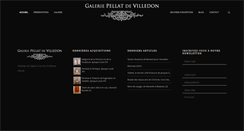 Desktop Screenshot of galeriepellatdevilledon.com